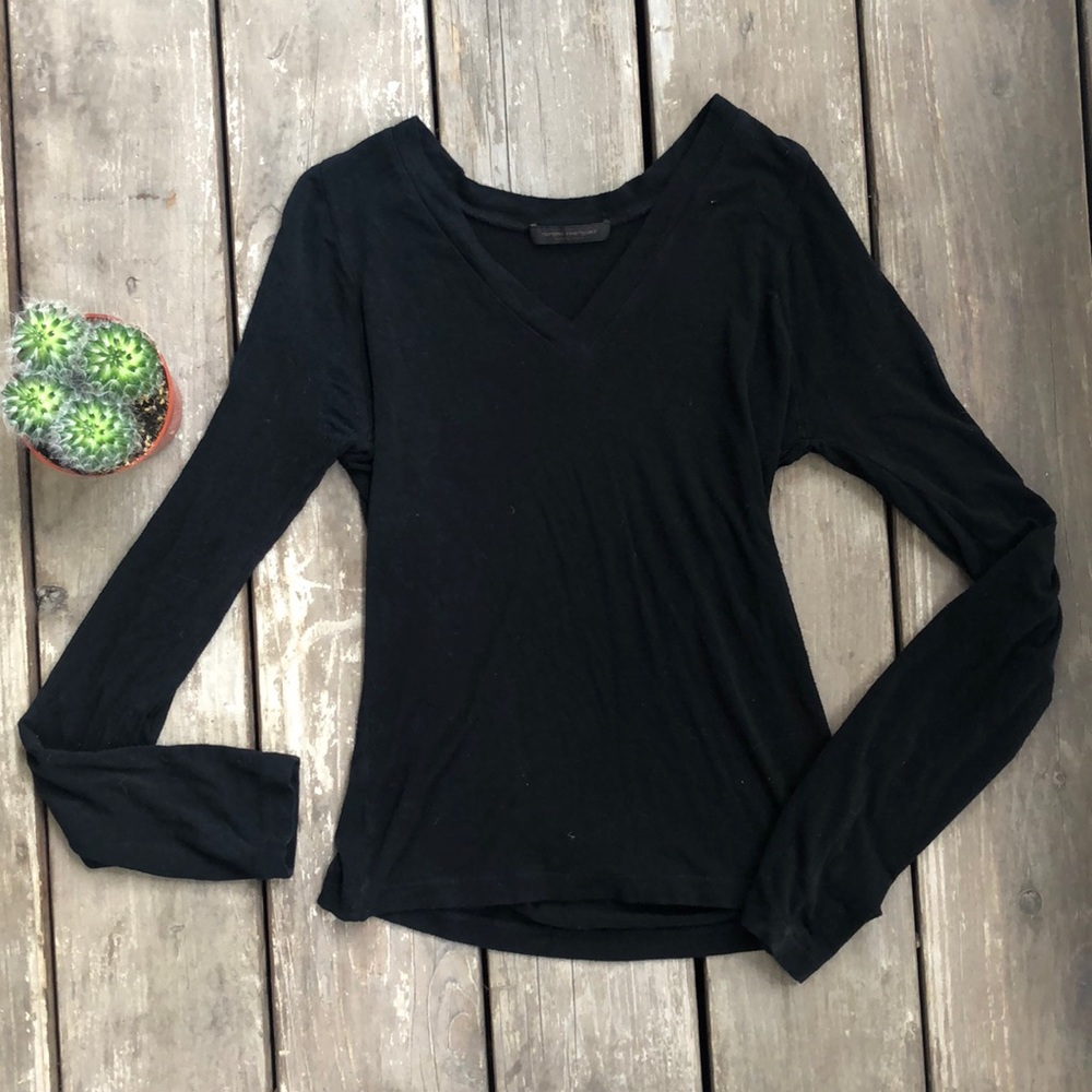 Narciso Rodriguez V-Neck Long Sleeve